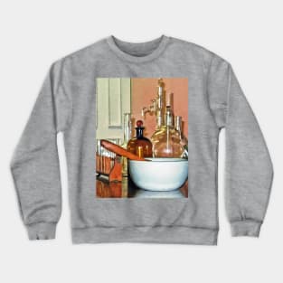 Mortar and Pestle in Perfume Shop Crewneck Sweatshirt